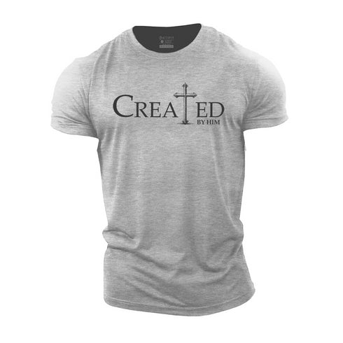 Men's Created By Him Cotton T-Shirt